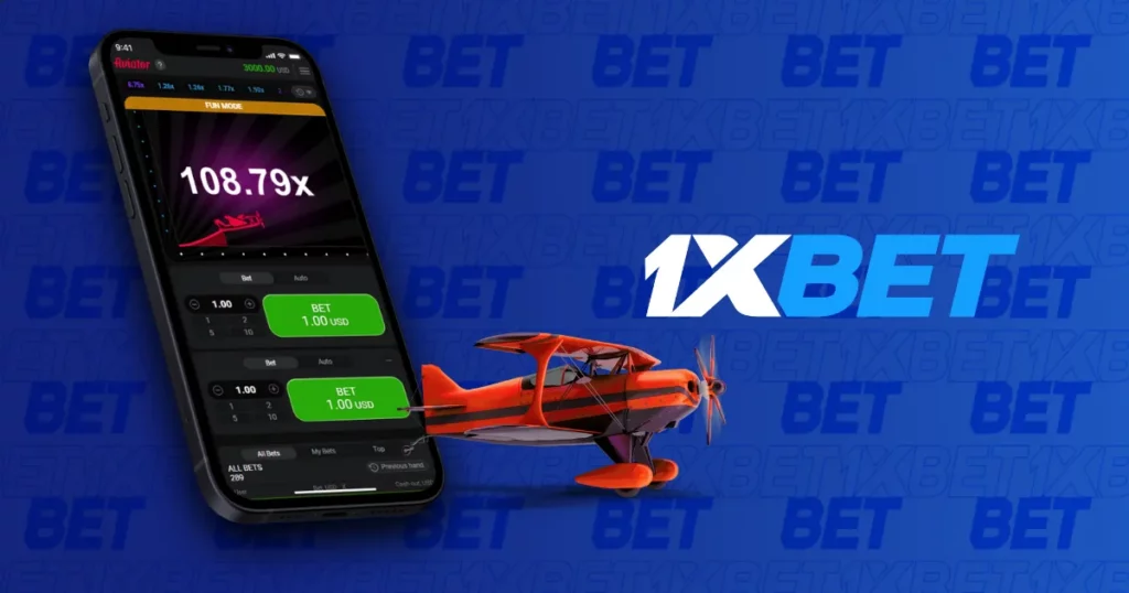 Aviator game at 1xBet Mali