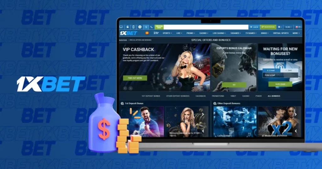 How to acquire bonuses at 1xBet Mali