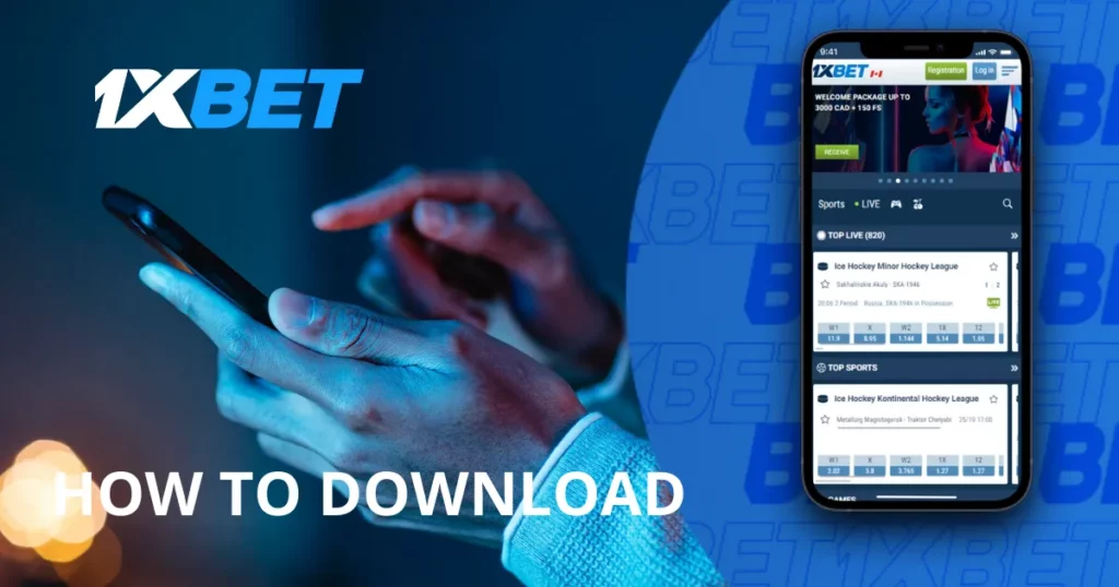 How to Download 1xBet app for iPhone